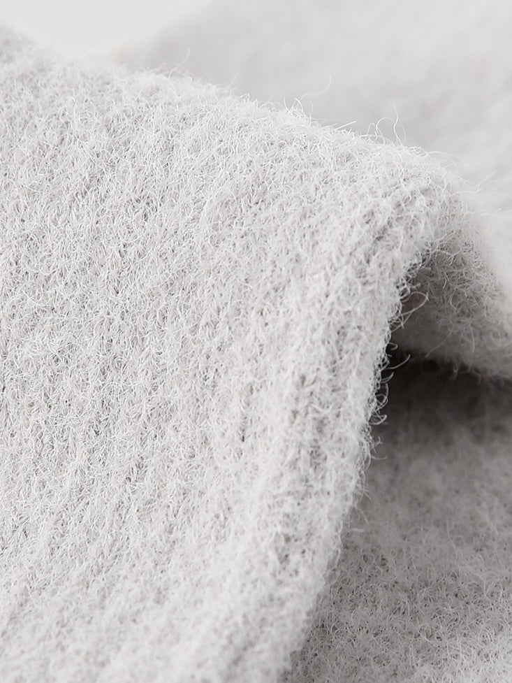 Ballet-Core Bow Embroidery Pearl Crew Socks