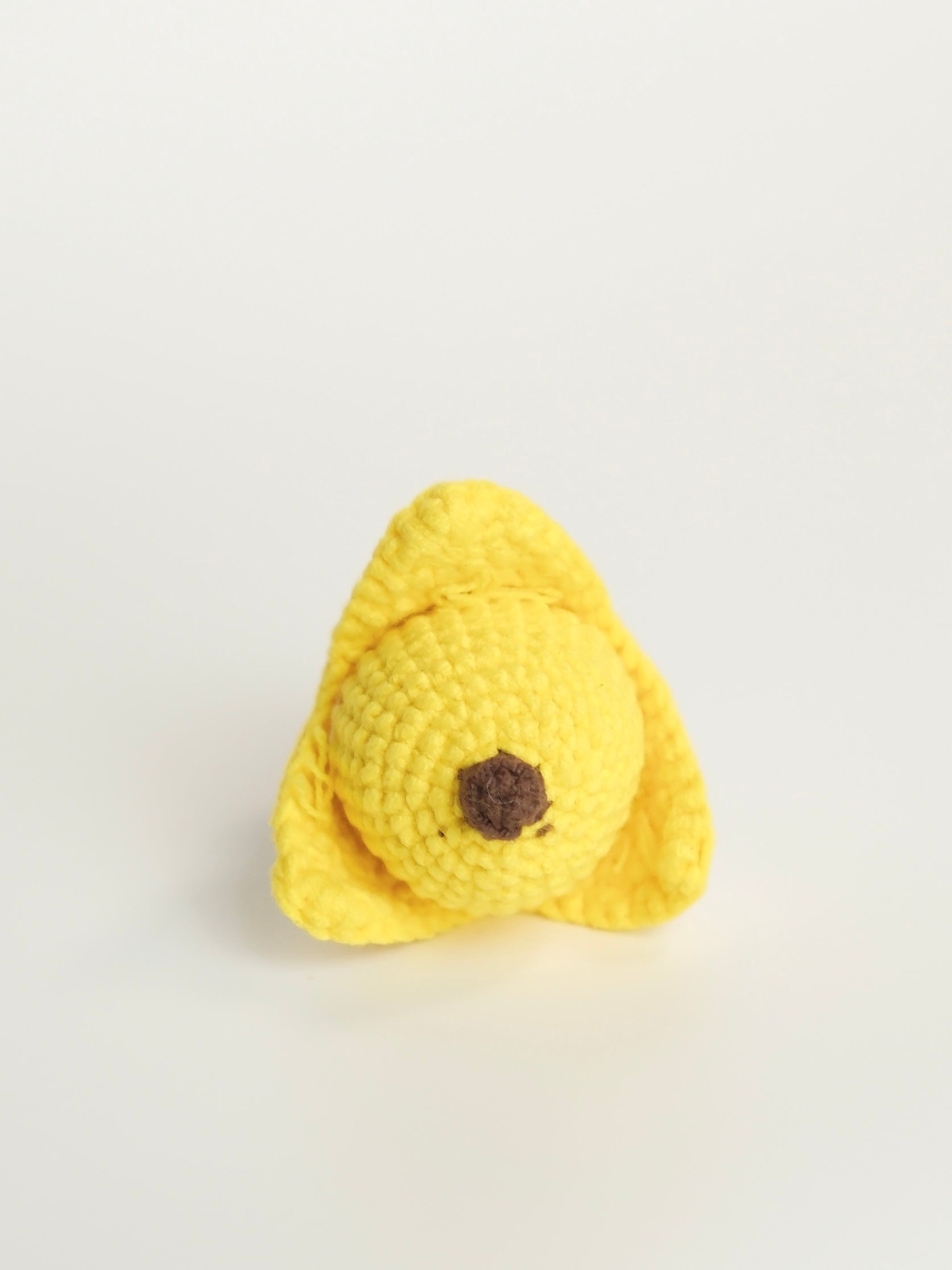 Banana Capybara Hand Crochet Keychain