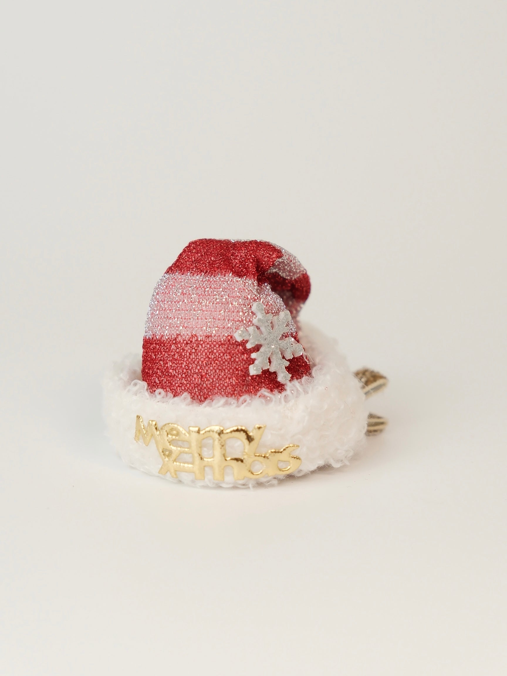 3D Christmas Hat Hair Clip
