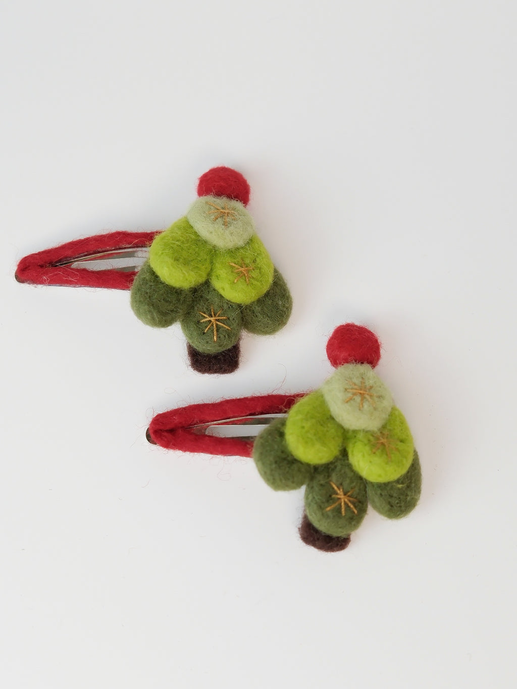 Christmas Tree Hair Clip