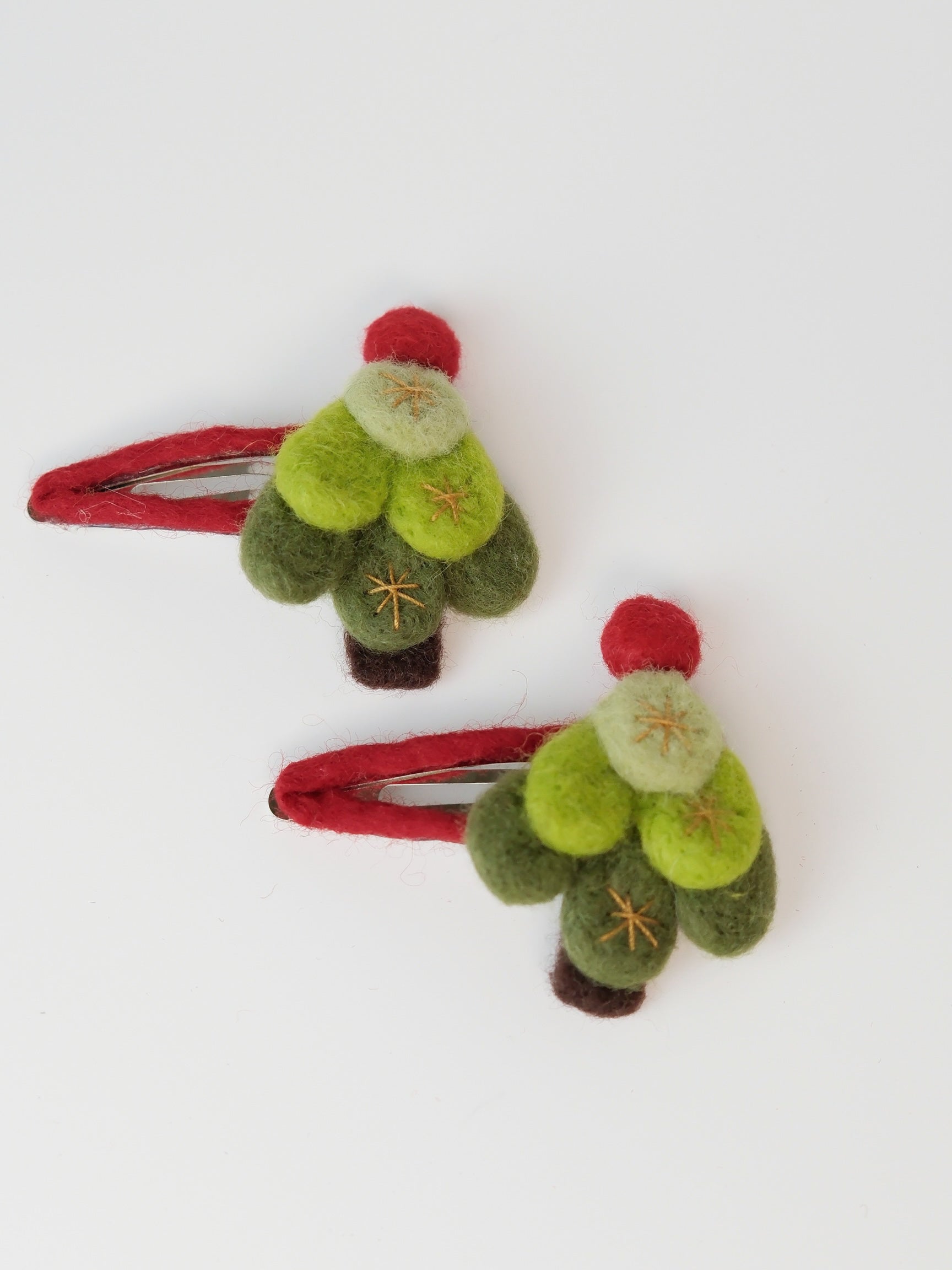 Christmas Tree Hair Clip