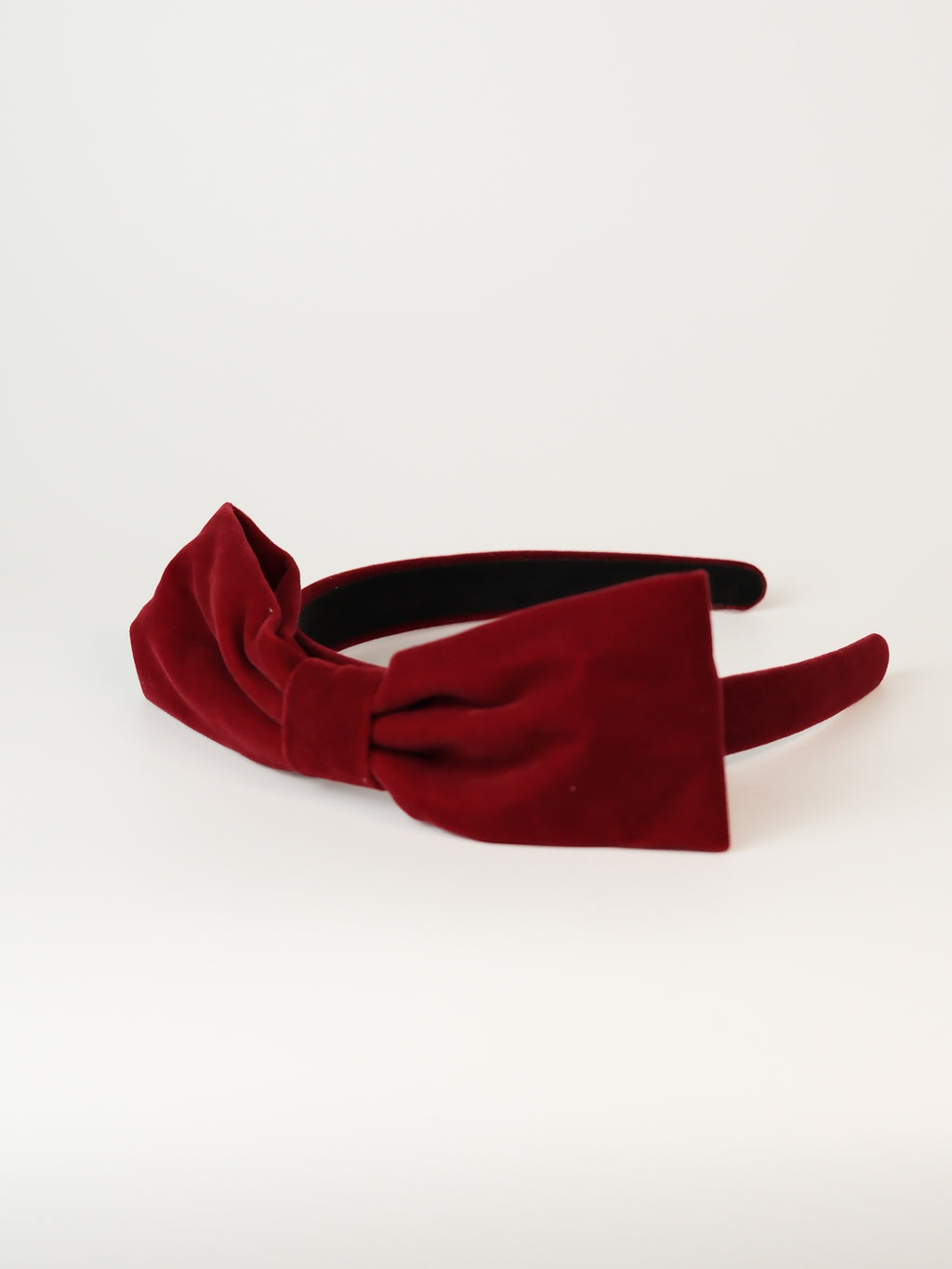 Velvet Bow Headband