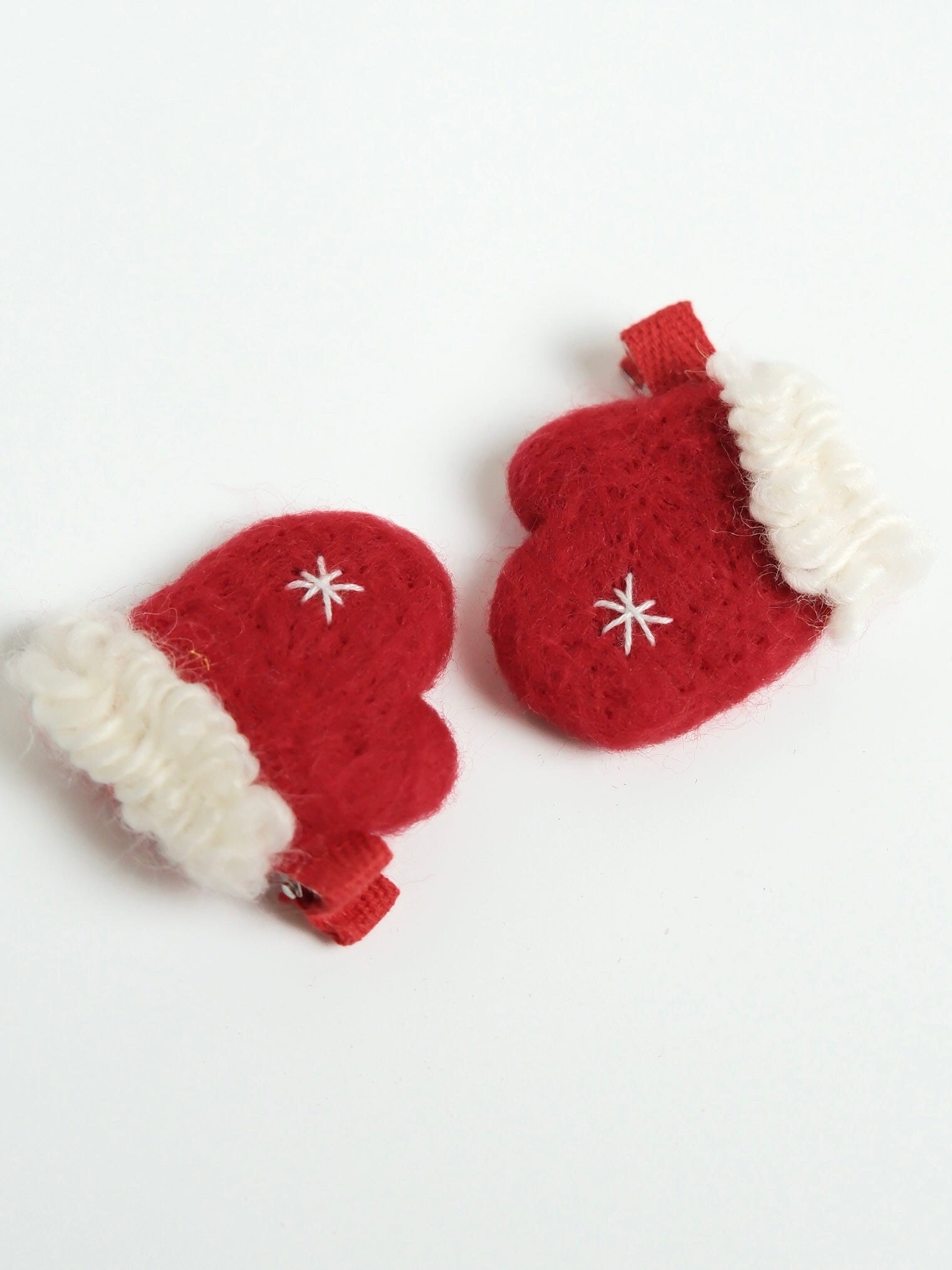 Christmas Glove Hair Clip