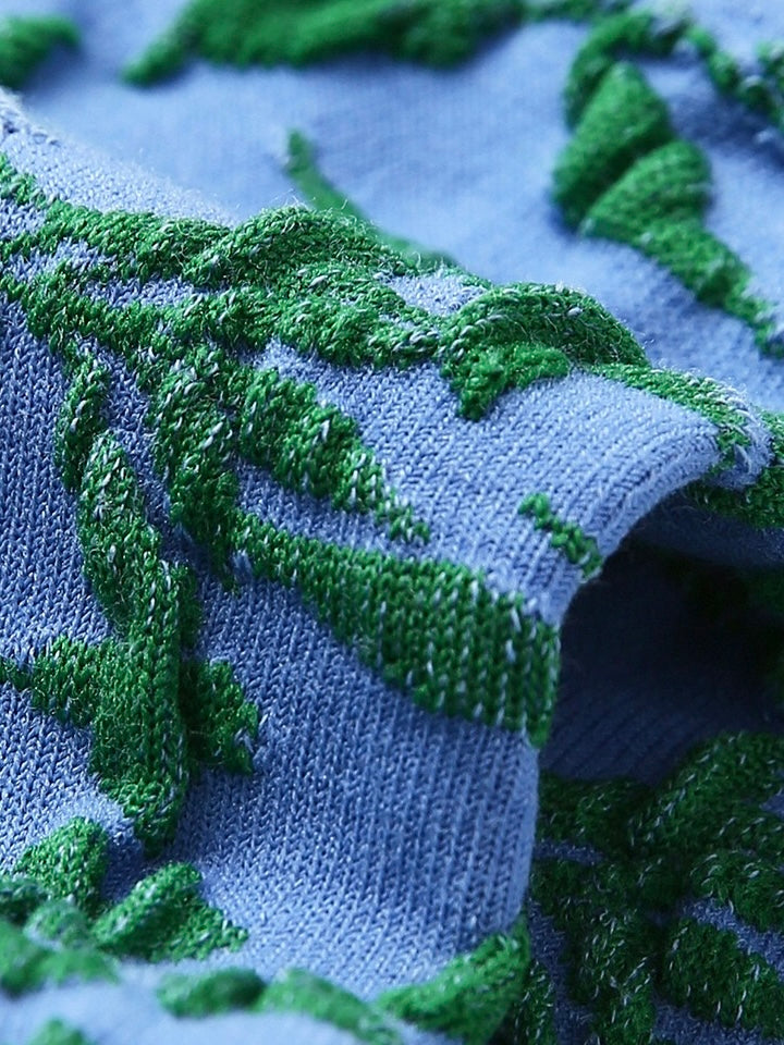 Garden Series Textured Ankle Socks (Set of 3)